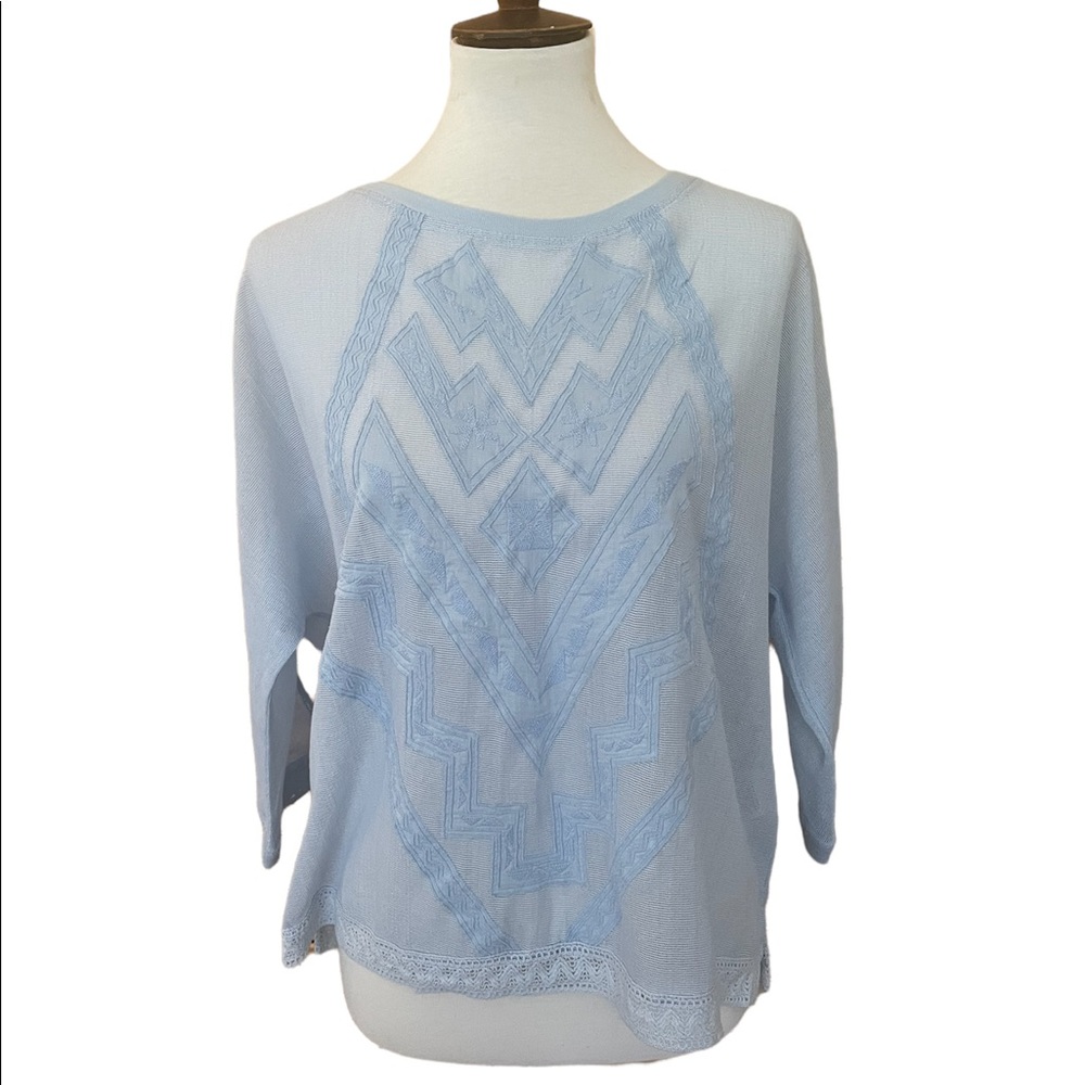 Anthropologie Meadow Rue Sheer Top